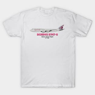 Boeing B747-8 - Qatar Amiri Flight T-Shirt